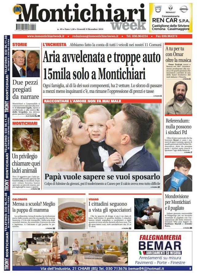 Montichiari week è in edicola, ecco la prima pagina!