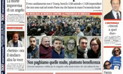 MontichiariWeek in edicola, ecco la prima pagina