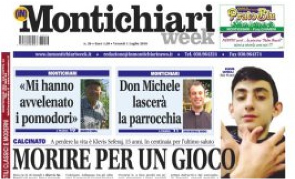 MontichiariWeek, prima pagina 1° luglio