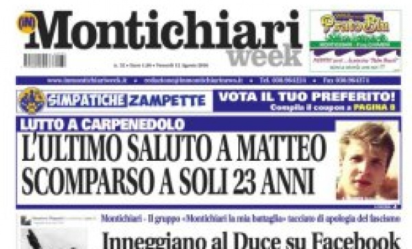 MontichiariWeek, prima pagina 12 agosto