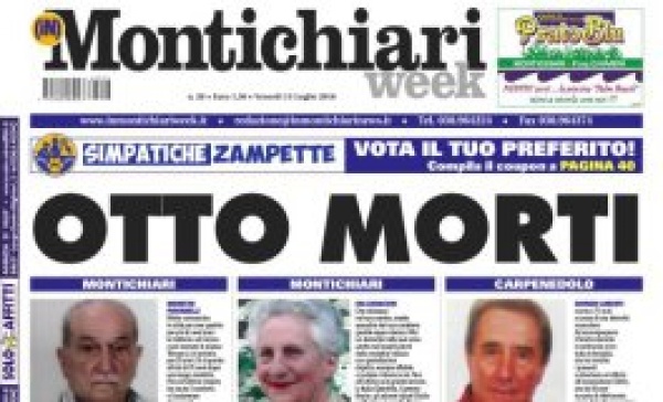 MontichiariWeek, prima pagina 15 luglio