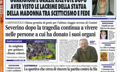 MontichiariWeek, prima pagina del 15 aprile