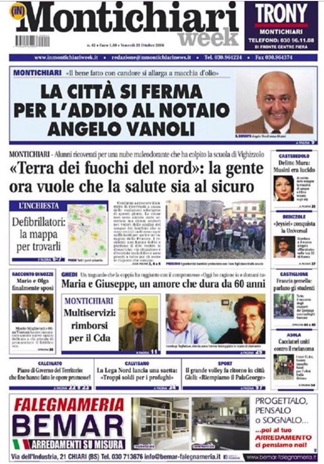 Montichiariweek è in edicola