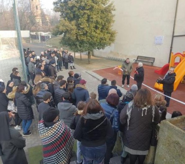 Nuovi giochi per i bimbi all’oratorio Don Bosco