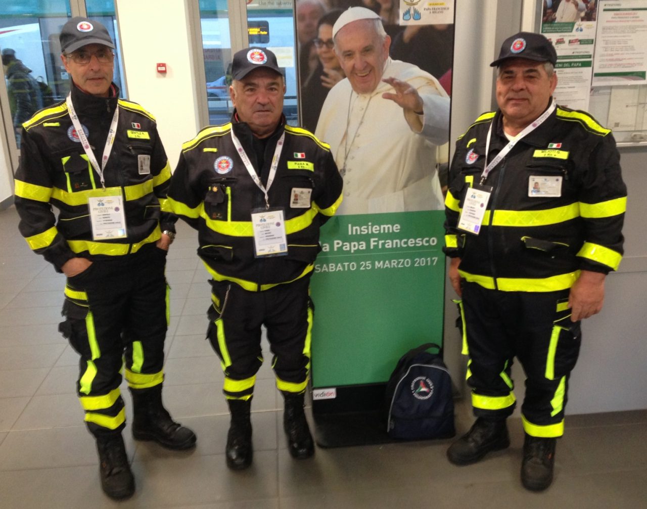 Prociv a Monza per il Papa