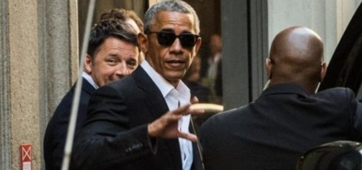 Quella buona forchetta di Obama alla sua prima visita milanese