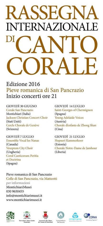 Rassegna di canto corale alla Pieve