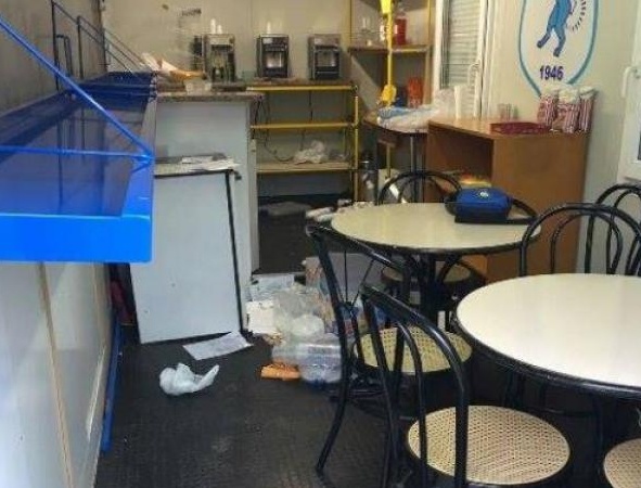 Razzia al centro sportivo: «Siamo k.o.»