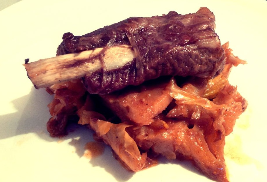 Ricetta nostra: Costine con le verza