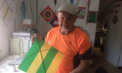 Sandro e i suoi aquiloni, dal Brasile a Castiglione