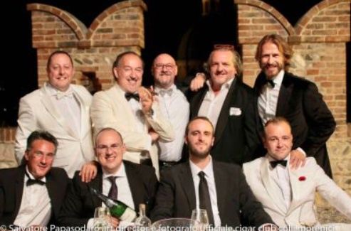 Serata di gala con «Cigar Club Colli Morenici»