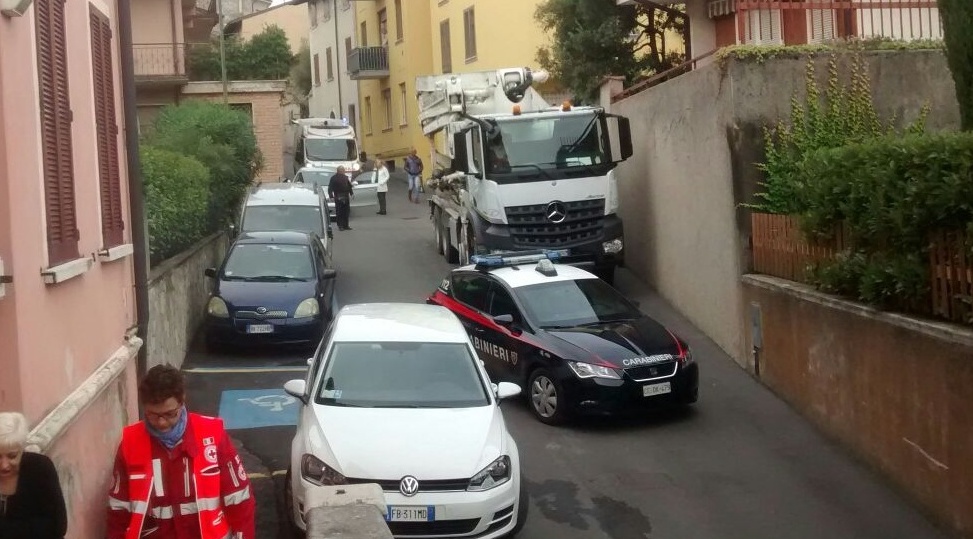 Sono attimi di terrore a Desenzano