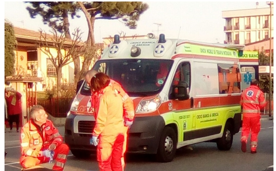 Sta bene l’anziano investito in via Mantova