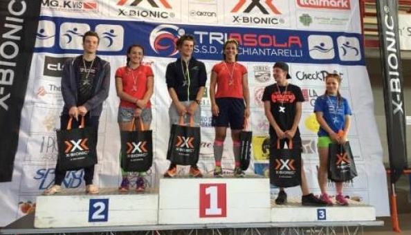 Sul podio del Triathlon anche l’asolana Elisa Pastorio