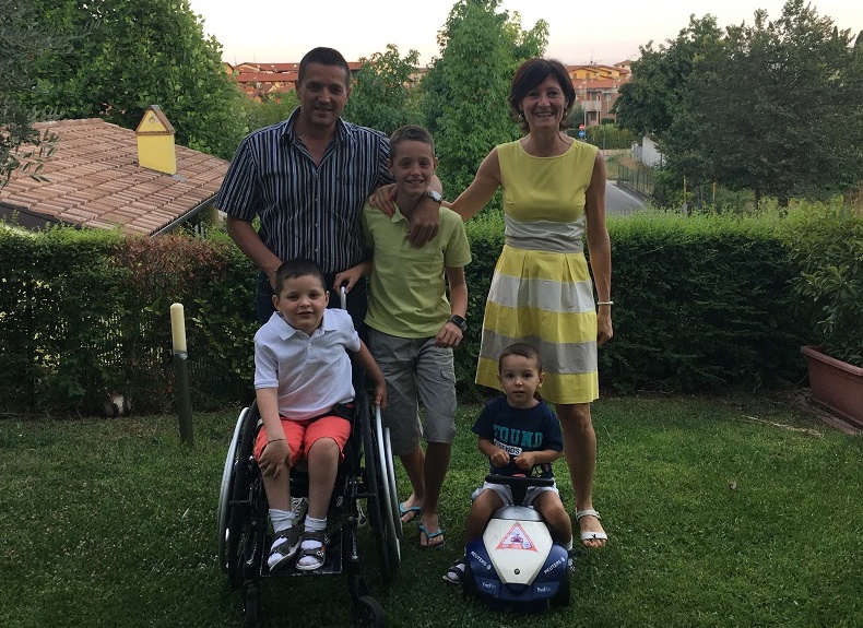 Telethon, la famiglia Andreoletti ospite de “La Vita in Diretta”