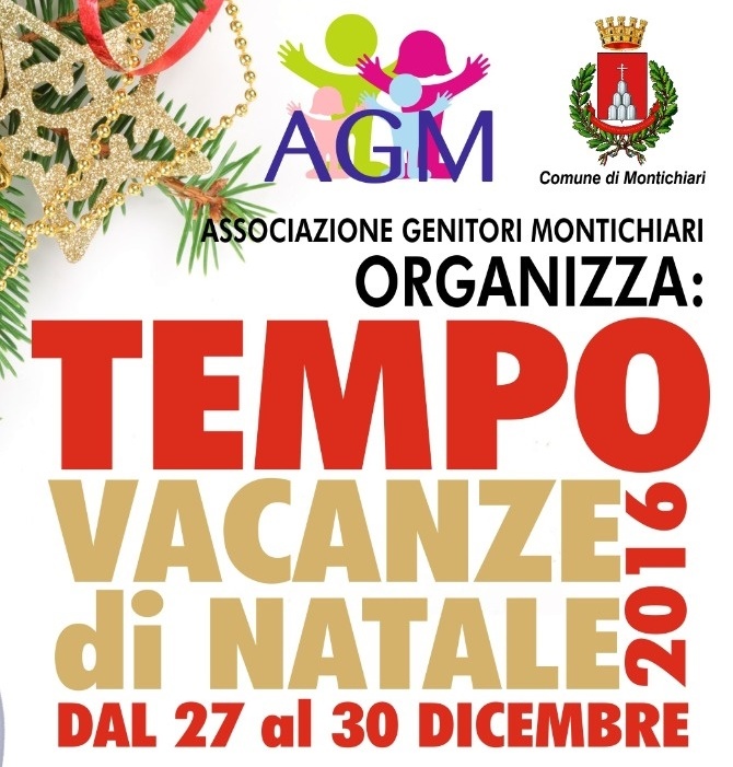 Tempo vacanze di Natale, arriva  il “grest” invernale