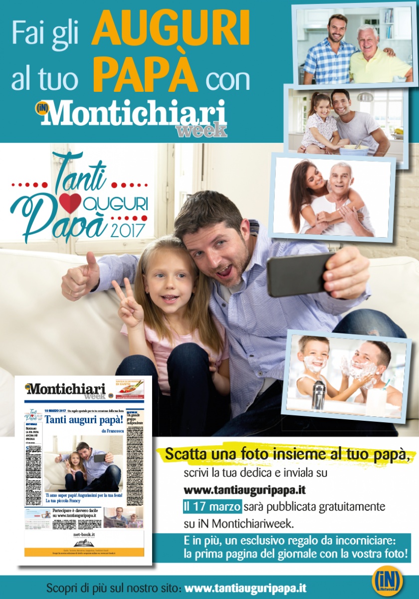 Un papà da prima pagina!