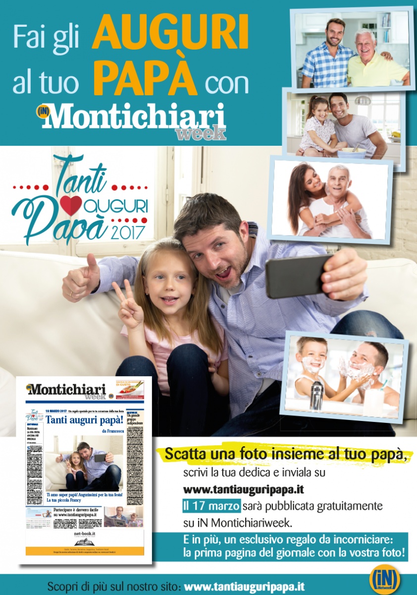 Un papà da prima pagina!