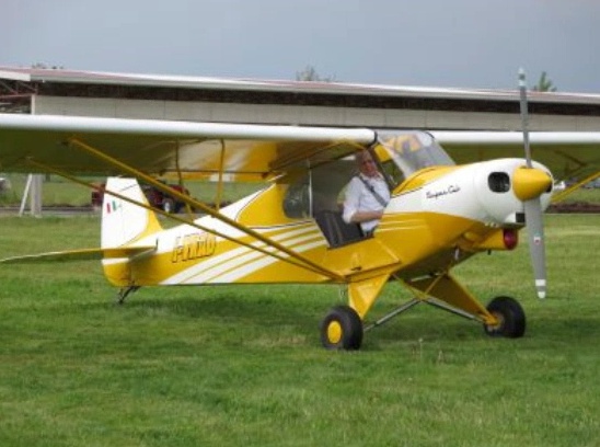 “Un piccolo aereo sta bruciando”