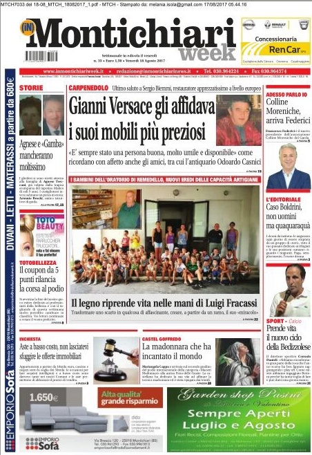 Venerdì: MontichiariWeek è in edicola!