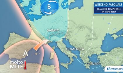 Weekend di Pasqua: sole e qualche temporale