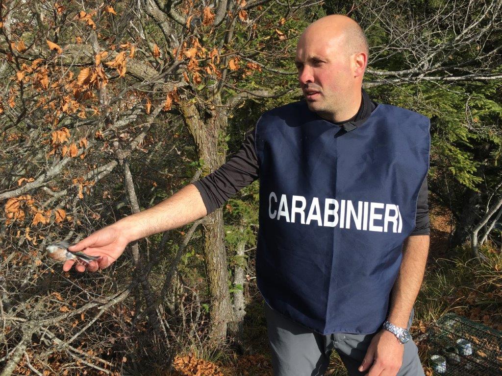 Bracconiere denunciato per furto venatorio