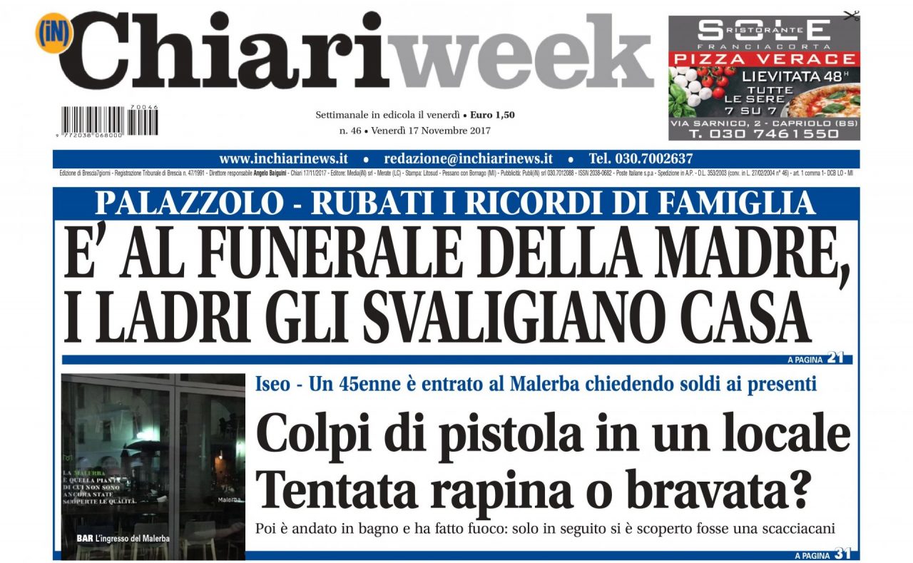 ChiariWeek In edicola il nuovo numero
