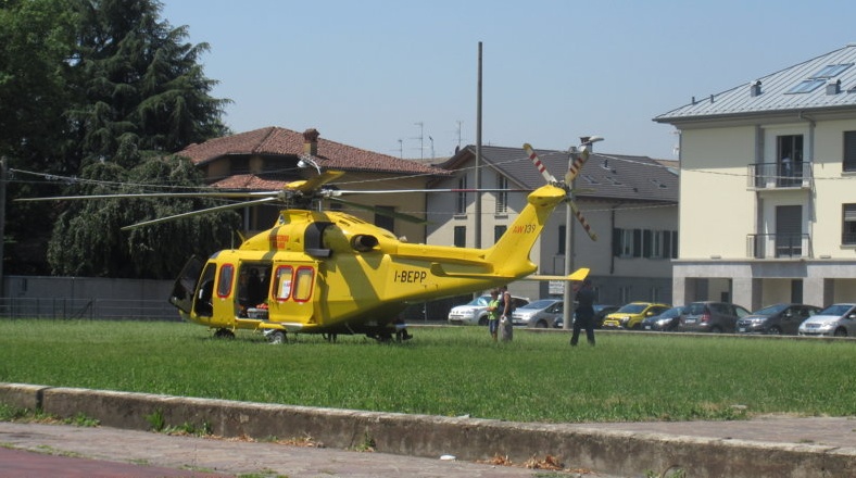 13enne ferito sulla pista da motocross