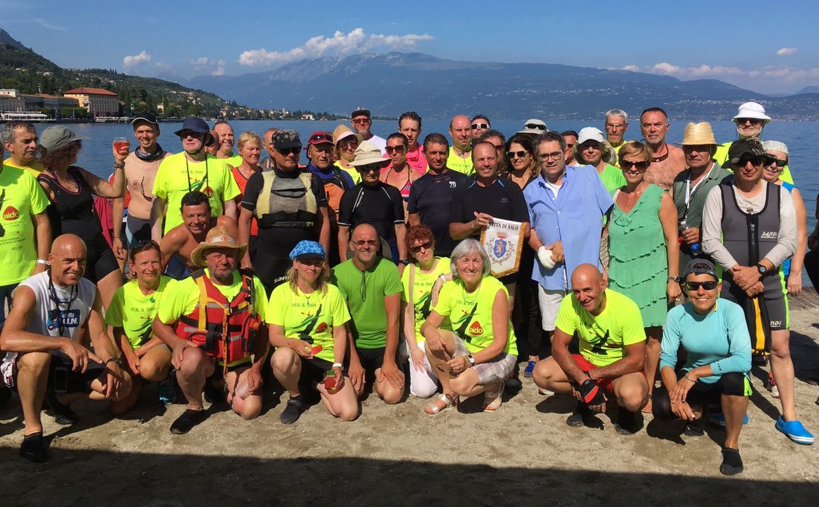 60 in kayak per la donazione degli organi