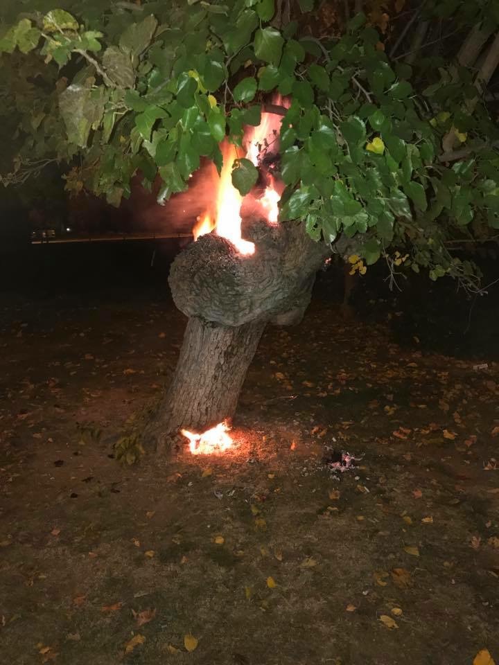 Halloween di fuoco a Castenedolo