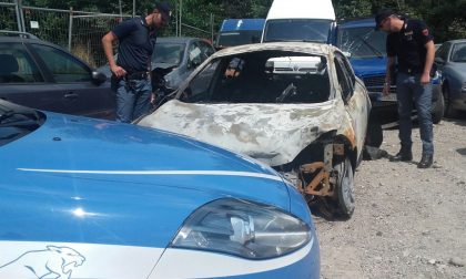 Brucia l'auto dell'ex: desenzanese in carcere