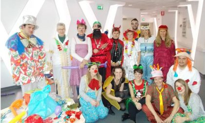 Carnevale, si festeggia anche in ospedale