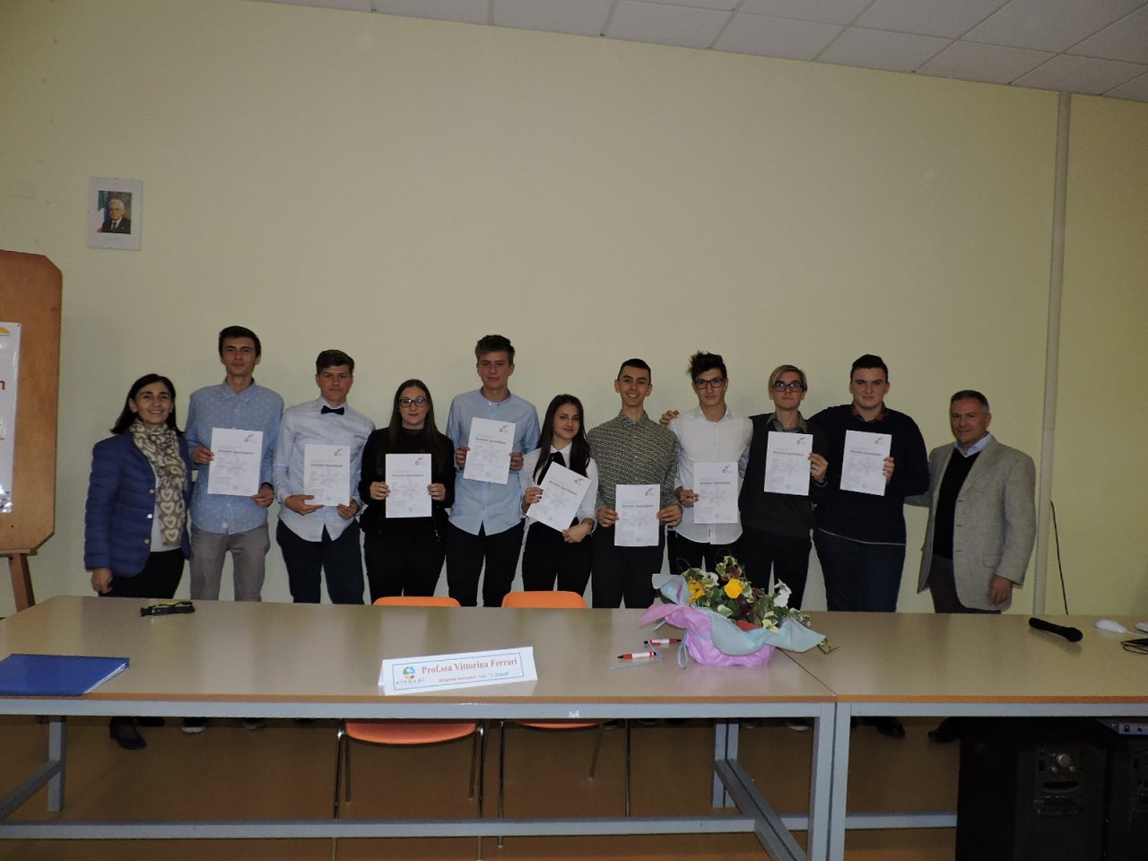 Diploma tedesco per gli alunni dell’Einaudi