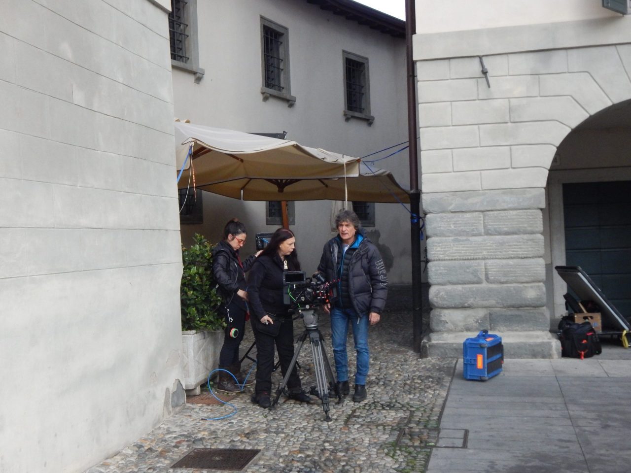 Quattro giorni di riprese in città