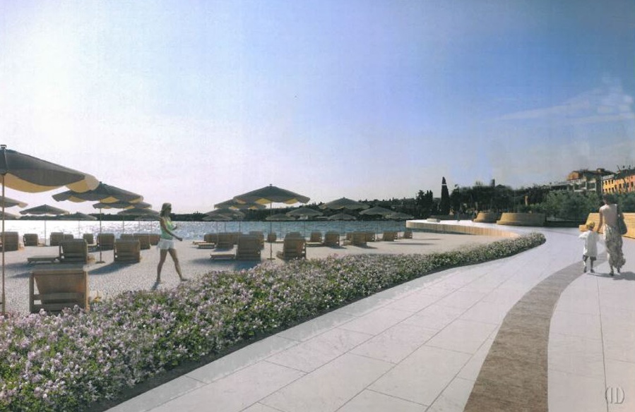 Desenzano, come cambia il lungolago