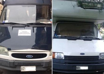 Falsificava le targhe ai camper