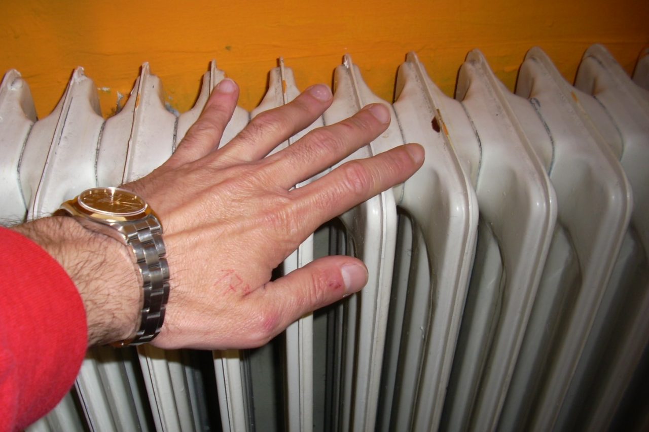 Riscaldamenti accesi sino al 22 aprile