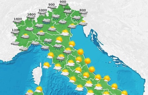 Freddo no, nuvole sì