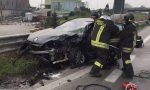 Frontale a Ponte San Marco, quattro feriti