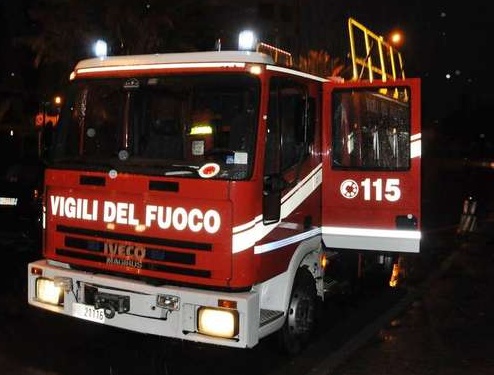 Frontale nella notte