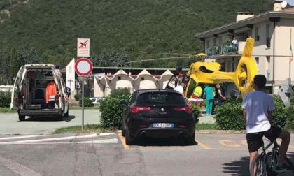 Gardone, cade sul monte e si rompe una gamba