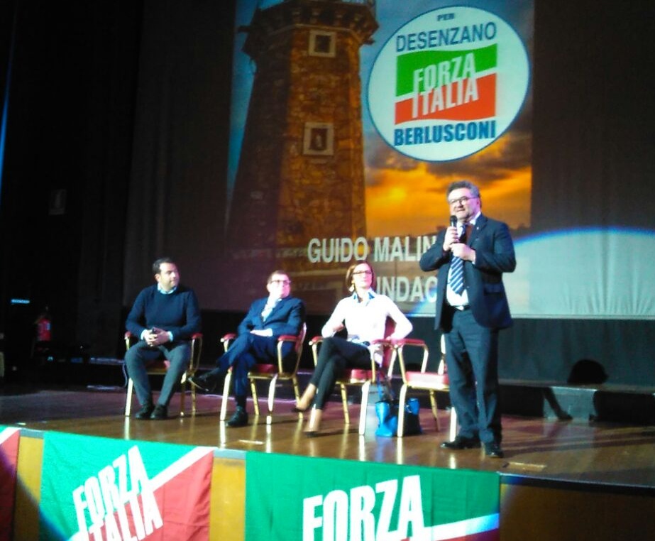 Gelmini a Desenzano per Malinverno