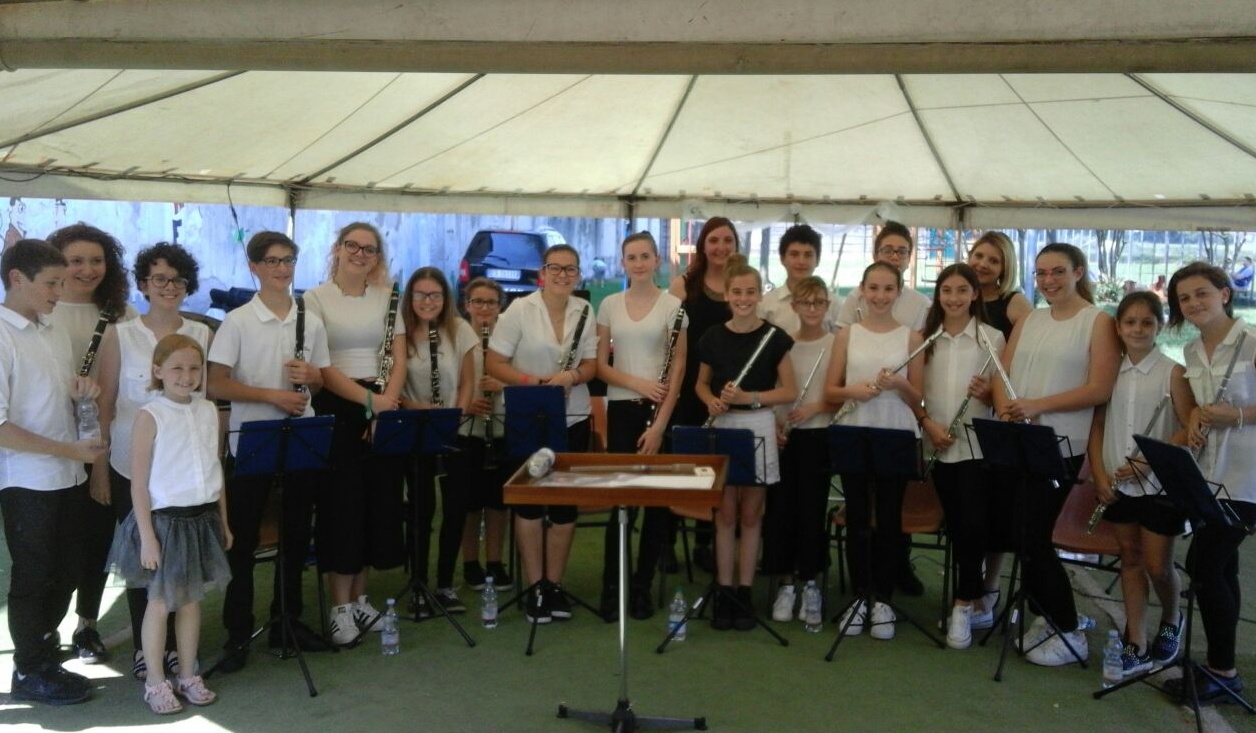 Gemellaggio fra bande in piazzetta Pirlo