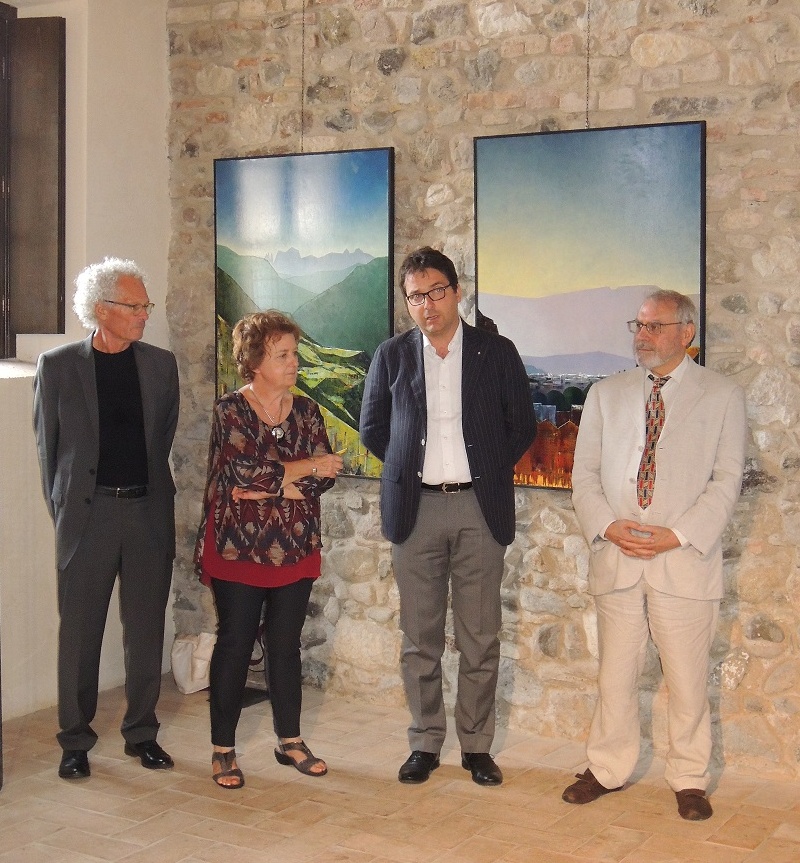 Grattacieli e montagne in mostra al castello