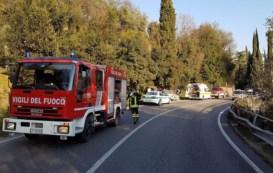 Grave incidente a Salò