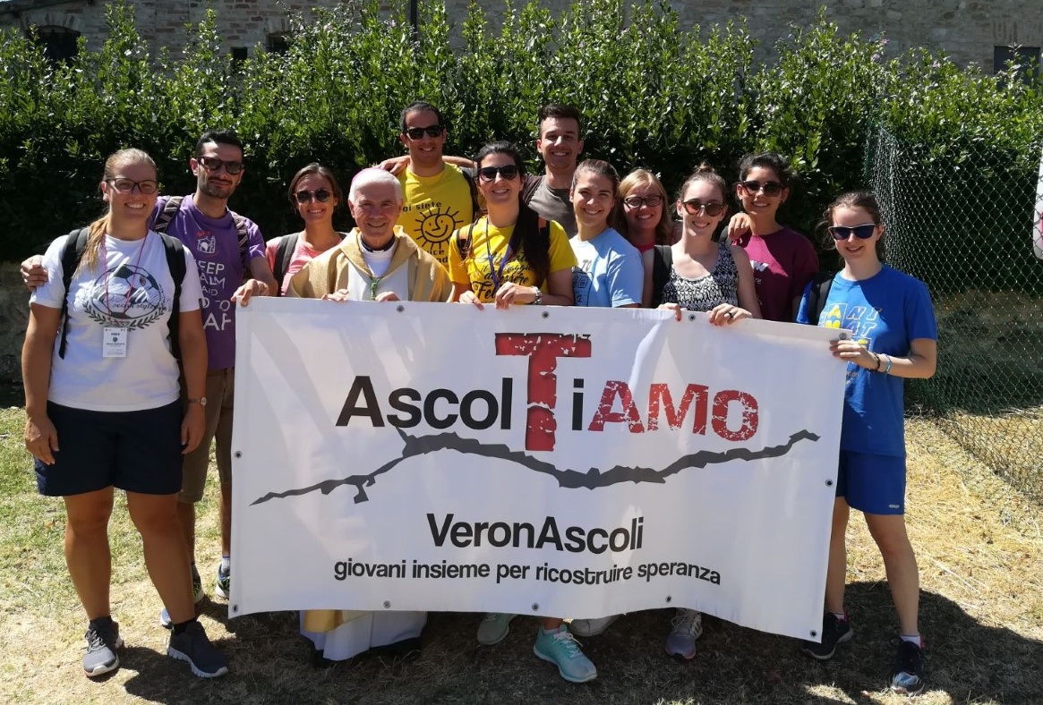 I giovani veronesi ad Ascoli per ricordare il terremoto