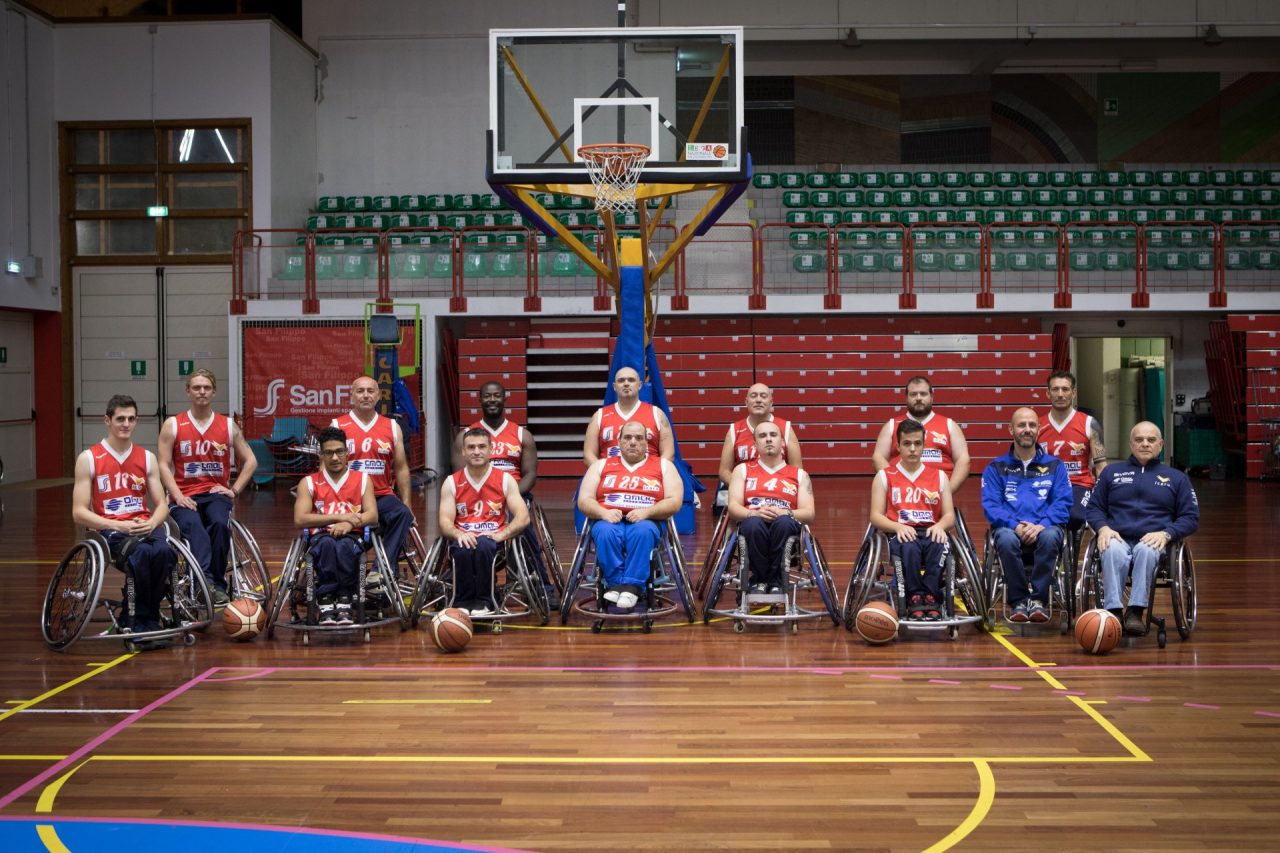 Al via il Campionato Italiano di basket in carrozzina