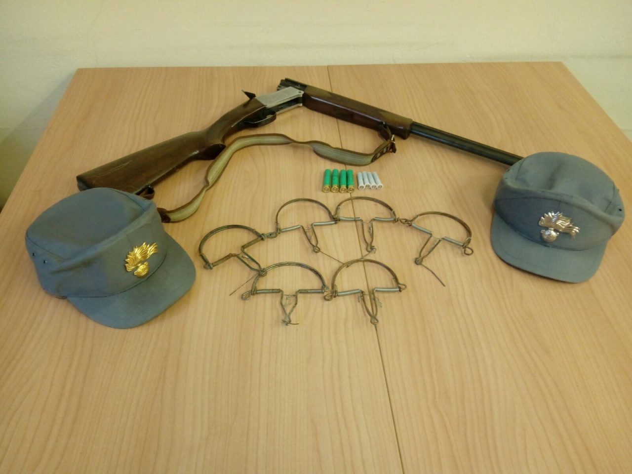 Azione antibracconaggio dei Forestali di Vestone