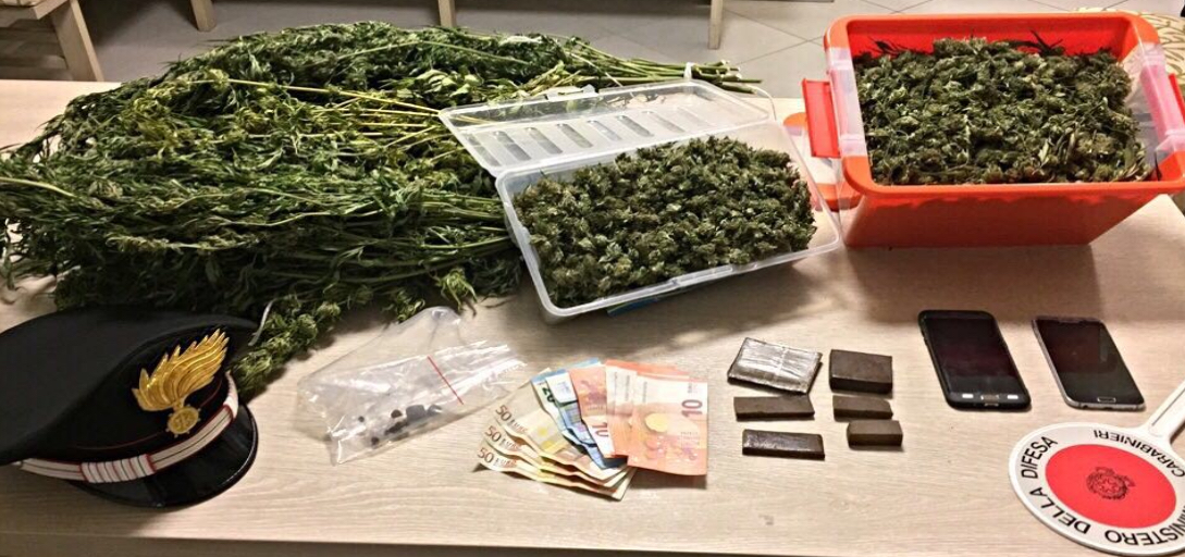 Due arresti per spaccio