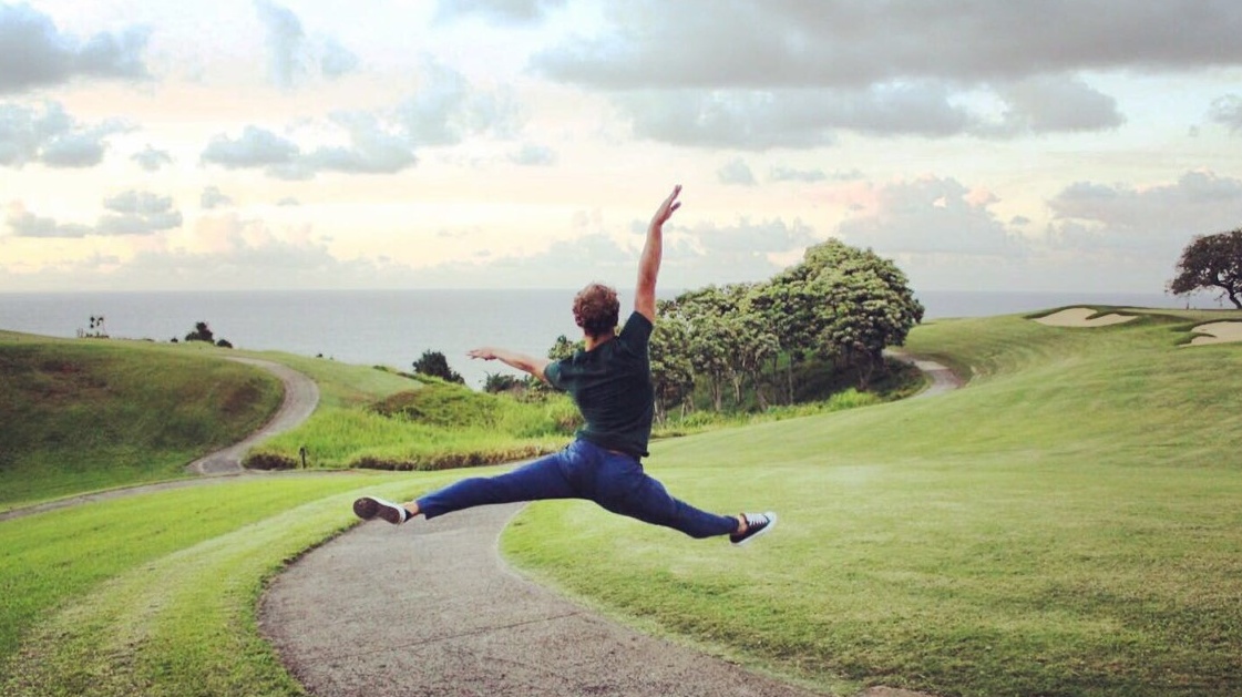 Il ballerino Francesco Smaniotto arriva sul Garda